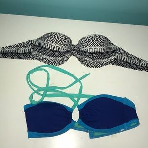 New Bikini Tops Never worn